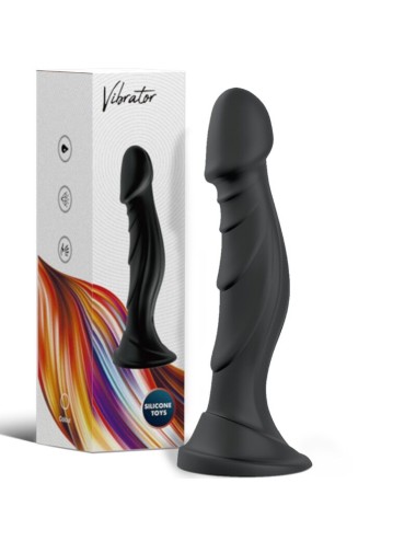 ARMONY - VIBRATORE DILDO E TELECOMANDO PLUG ANALE NERO