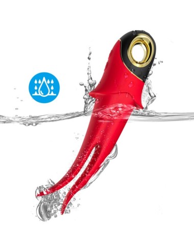 ARMONY - VIBRATORE OMBRA DOPPIA TESTA ROSSO