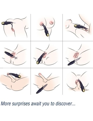 ARMONY - VIBRATORE OMBRA DOPPIA TESTA TEASING BLU
