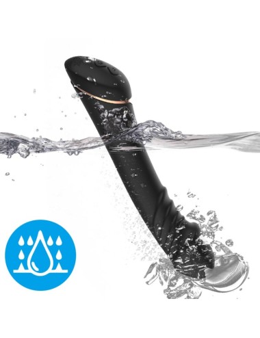 ARMONY - VIBRATORE DILDO IN SILICONE NERO