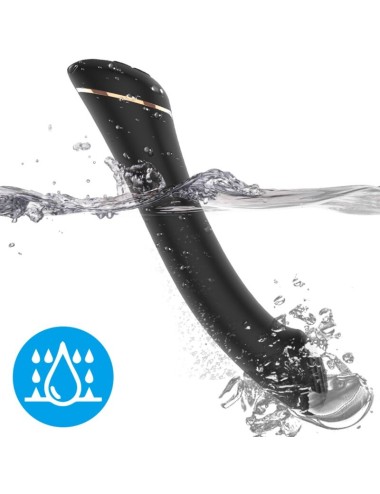 ARMONY - VIBRATORE FALT TESTA IN SILICONE NERO