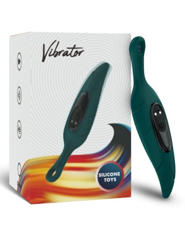 ARMONY - STIMOLATORE E VIBRATORE VERDE FOGLIA
