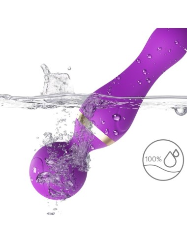 ARMONY - MASSAGGIATORE E VIBRATORE FREEZA TESTA SUPER FLESSIBILE VIOLA