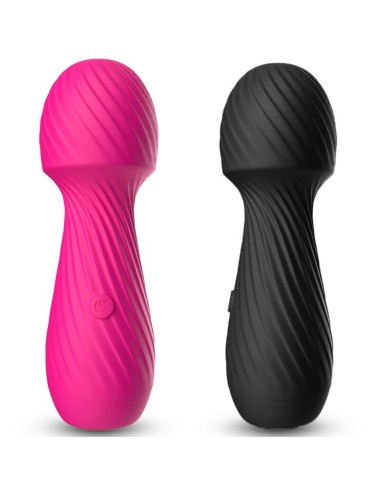 ARMONY - MASSAGGIATORE DAZZLE E VIBRATORE PICCOLO FUCSIA