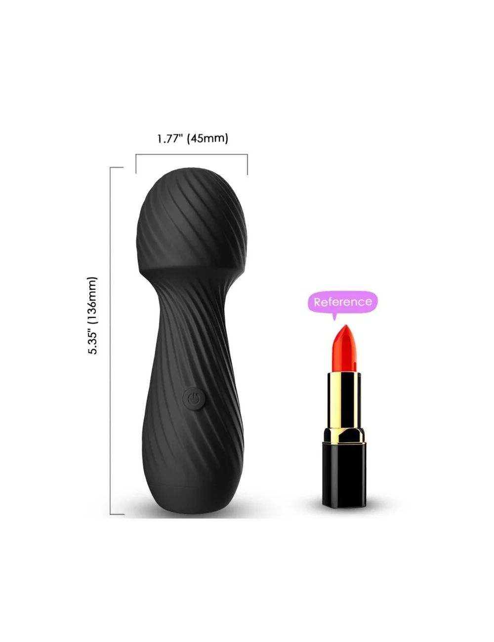 ARMONY - MASSAGGIATORE E VIBRATORE DAZZLE PICCOLO NERO ARMONY - MASSAGGIATORE E VIBRATORE DAZZLE PICCOLO NERO