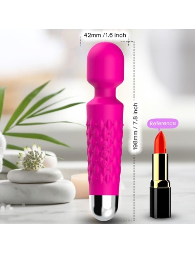 ARMONY - MASSAGGIATORE E VIBRATORE POSTINO TESTA SUPER FLESSIBILE FUCSIA