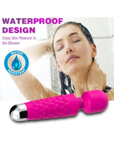 ARMONY - MASSAGGIATORE E VIBRATORE POSTINO TESTA SUPER FLESSIBILE FUCSIA