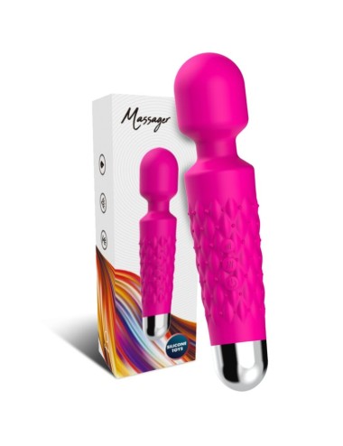 ARMONY - MASSAGGIATORE E VIBRATORE POSTINO TESTA SUPER FLESSIBILE FUCSIA