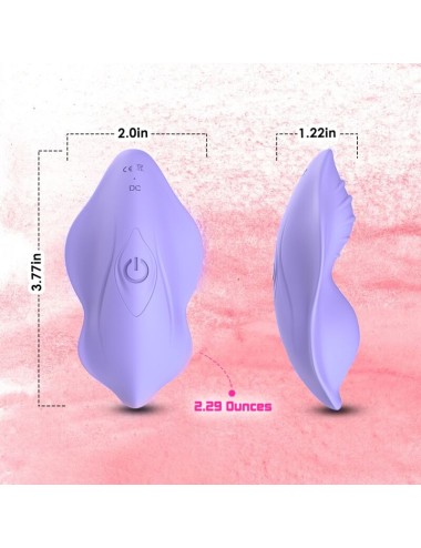 ARMONY - MUTANDINA INDOSSABILE WHISPER VIBRATORE TELECOMANDO VIOLA