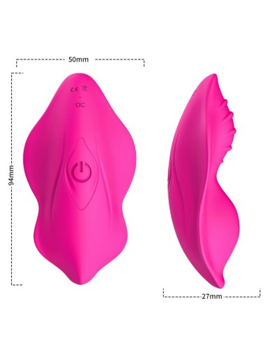 ARMONY - WHISPER SLIP INDOSSABILE VIBRATORE TELECOMANDO FUCSIA