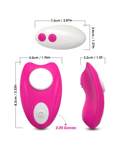 ARMONY - MUTANDINA INDOSSABILE CON VIBRATORE TELECOMANDO BUTTERFLY ROSA