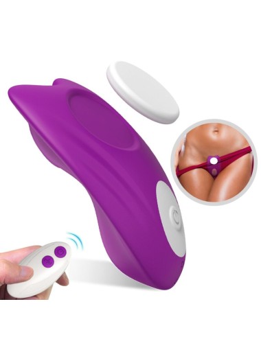 ARMONY - MUTANDINA INDOSSABILE CON VIBRATORE TELECOMANDO VIOLA