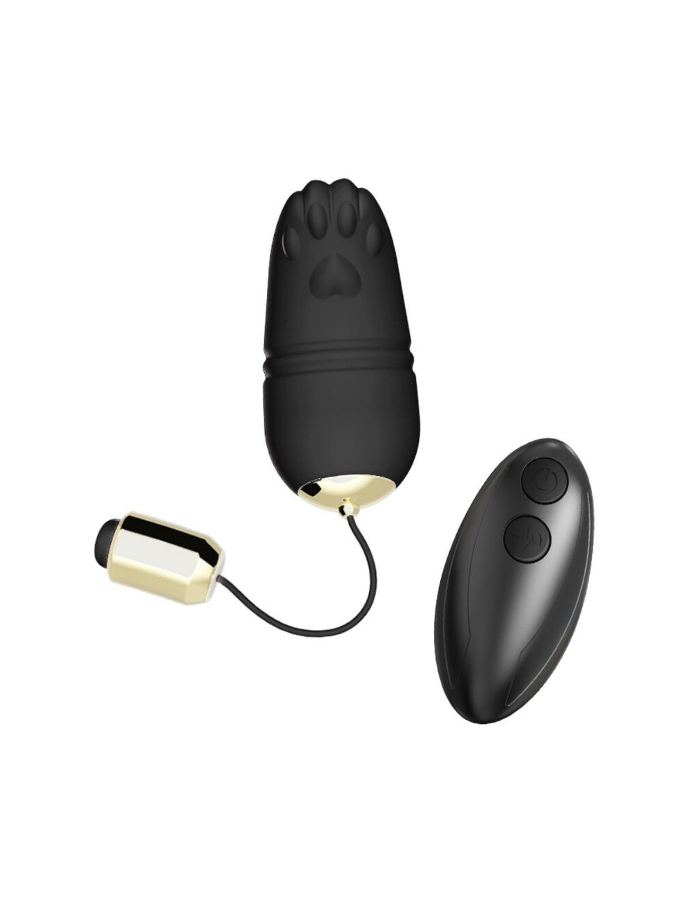 ARMONY - VIBRATORE KITTY EGG G-SPOT TELECOMANDO NERO