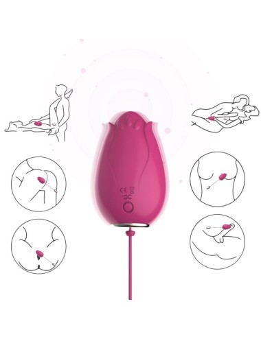 ARMONY - MANDALA EGG VIBRATORE G-SPOT REMOTE CONTROL FUCSIA