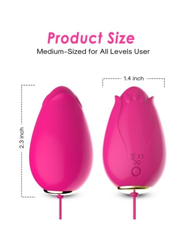 ARMONY - MANDALA EGG VIBRATORE G-SPOT REMOTE CONTROL FUCSIA
