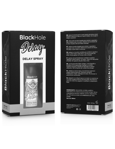 BLACK HOLE - SPRAY RITARDANTE A BASE ACQUA 30 ML