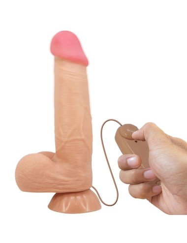 PRETTY LOVE - DILDO REALISTICO SLIDING SKIN SERIES CON VENTOSA SCORREVOLE DELLA PELLE FLESH 21