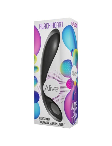 ALIVE - STIMOLATORE ANALE BLACK HEART TEAL