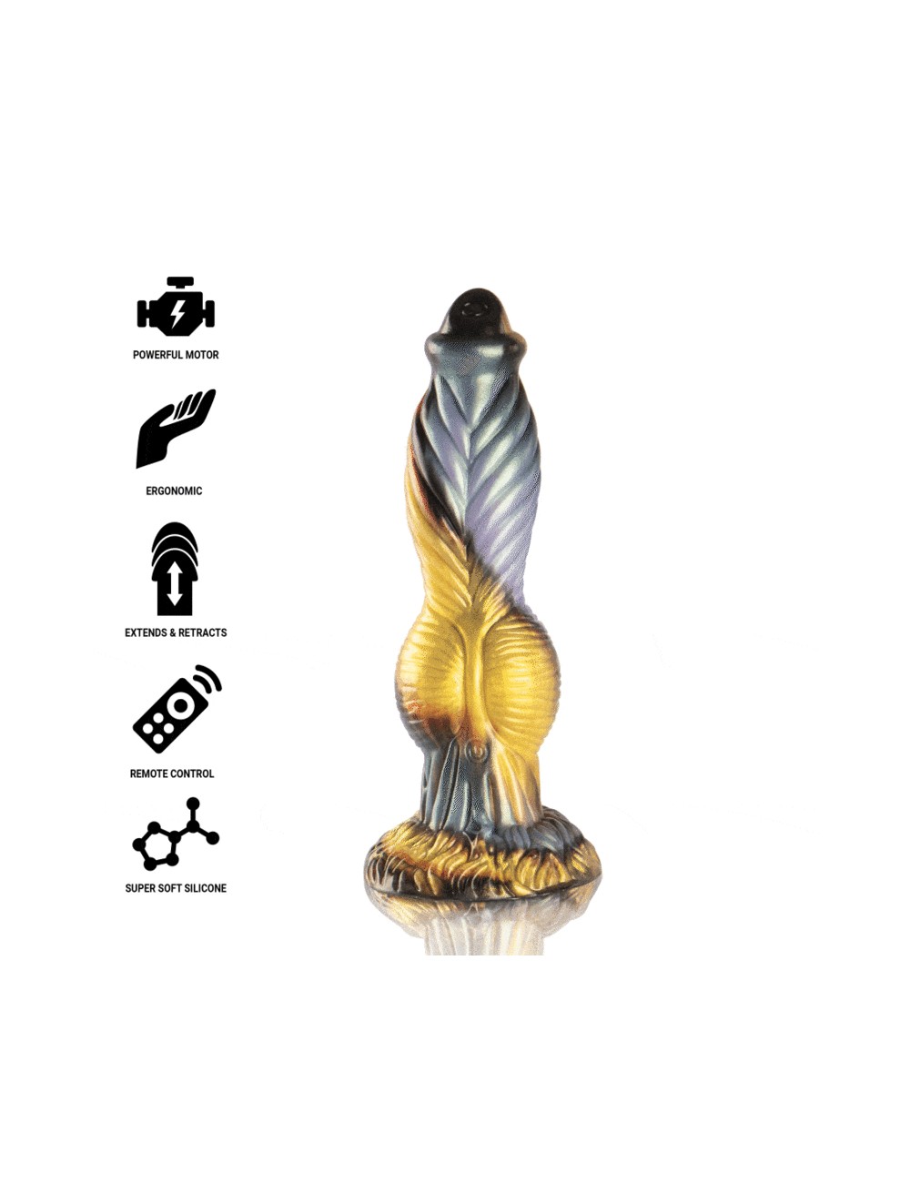 EPIC - PHOENIX DILDO LA RISORGENZA DEL PIACERE TELECOMANDO EPIC - PHOENIX DILDO LA RISORGENZA DEL PIACERE TELECOMANDO