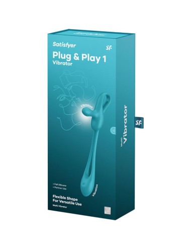 SATISFYER - PLUG & PLAY 1 MULTIVIBRATORE FLESSIBILE