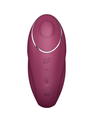 SATISFYER - TAP & CLIMAX 1 VIBRATORE LAY-ON ROSSO