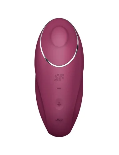 SATISFYER - TAP & CLIMAX 1 VIBRATORE LAY-ON ROSSO