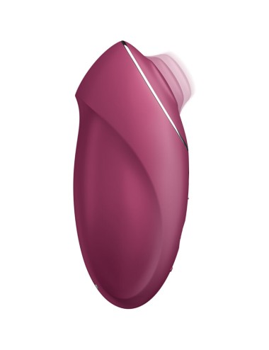 SATISFYER - TAP & CLIMAX 1 VIBRATORE LAY-ON ROSSO