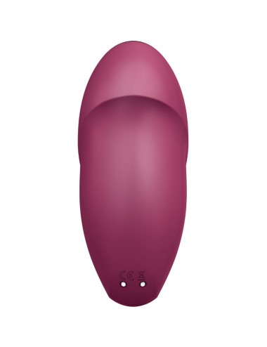 SATISFYER - TAP & CLIMAX 1 VIBRATORE LAY-ON ROSSO