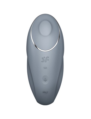 SATISFYER - TAP & CLIMAX 1 VIBRATORE LAY-ON GRIGIO