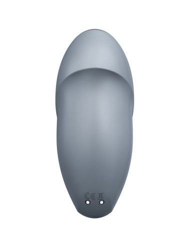 SATISFYER - TAP & CLIMAX 1 VIBRATORE LAY-ON GRIGIO