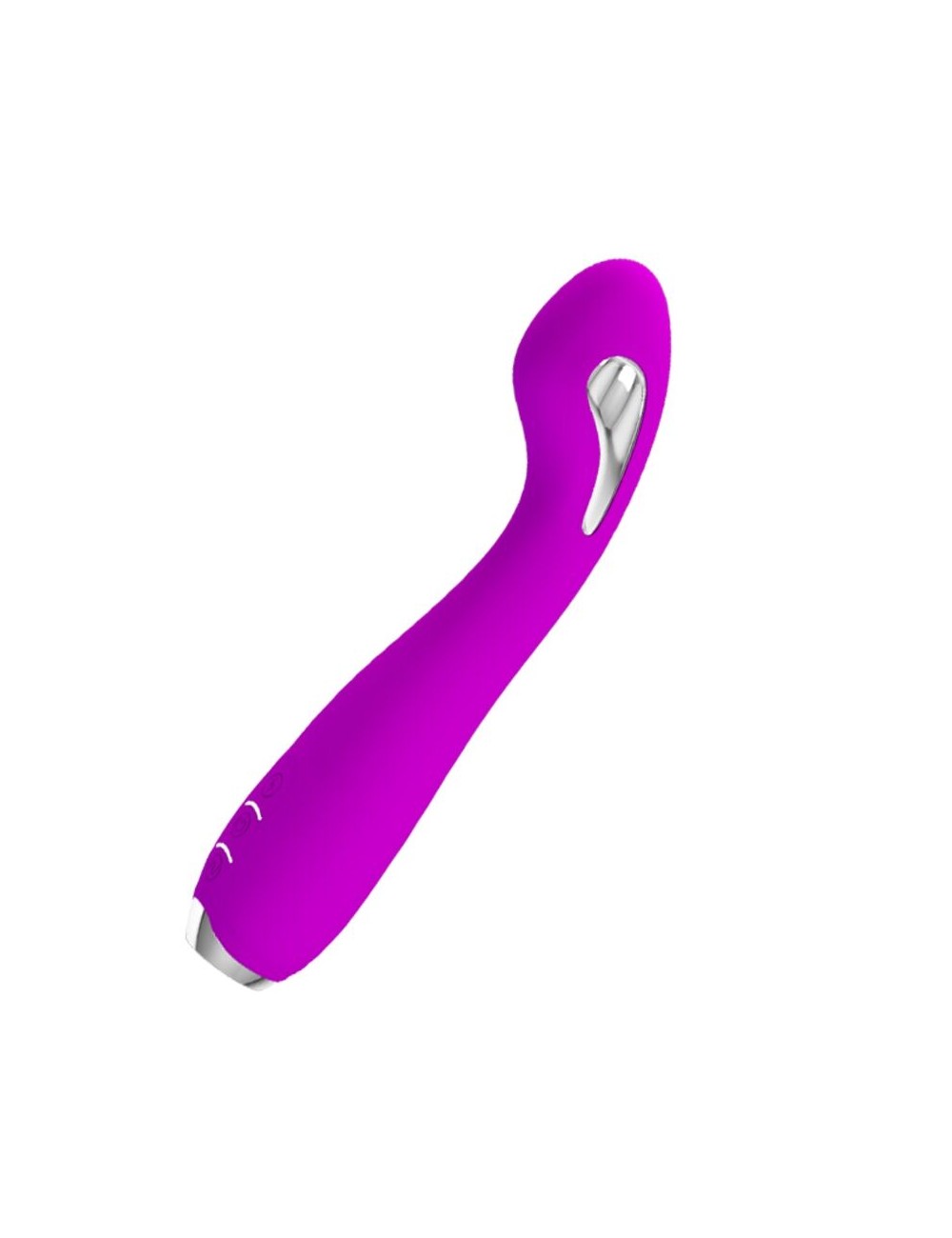 PRETTY LOVE - VIBRATORE ELETTROSHOCK RICARICABILE HECTOR IMPERMEABILE VIOLA
