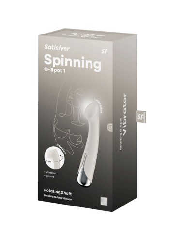 SATISFYER - SPINNING G-SPORT 1 VIBRATORE ROTATORE BEIGE