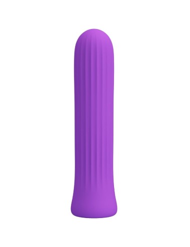 PRETTY LOVE - VIBRATORE STIMOLATORE BLANCHE LILLA