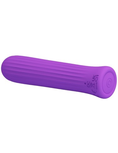 PRETTY LOVE - VIBRATORE STIMOLATORE BLANCHE LILLA