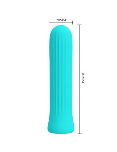 PRETTY LOVE - VIBRATORE STIMOLATORE BLANCHE BLU