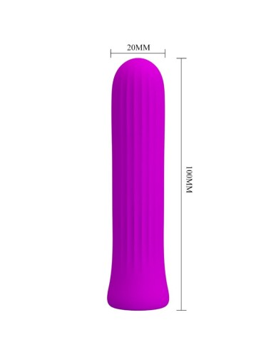 PRETTY LOVE - VIBRATORE STIMOLATORE ROSA BLANCHE