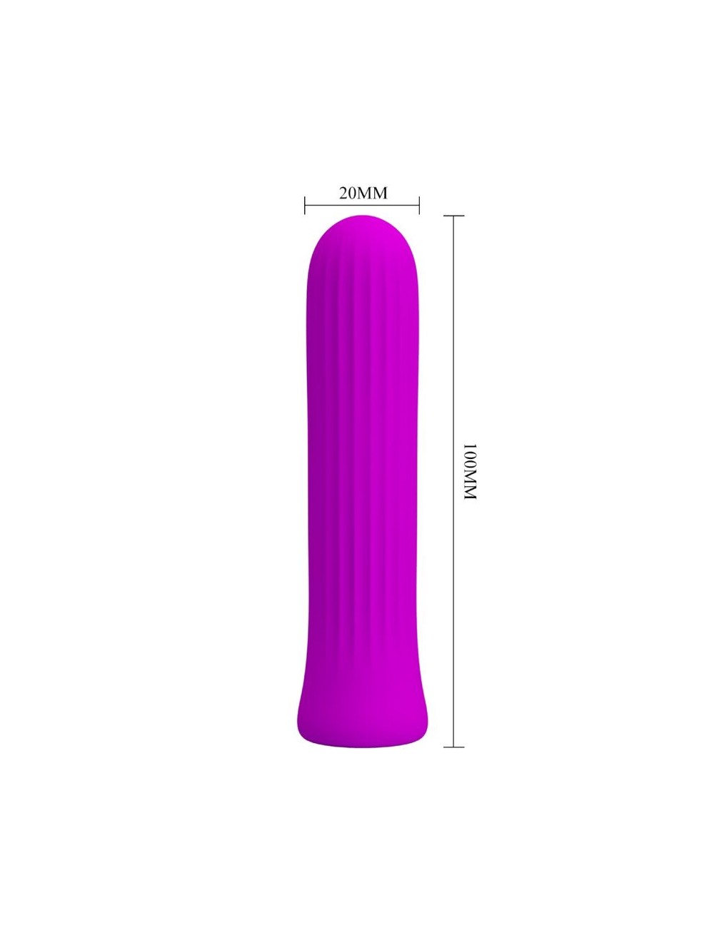 PRETTY LOVE - VIBRATORE STIMOLATORE ROSA BLANCHE