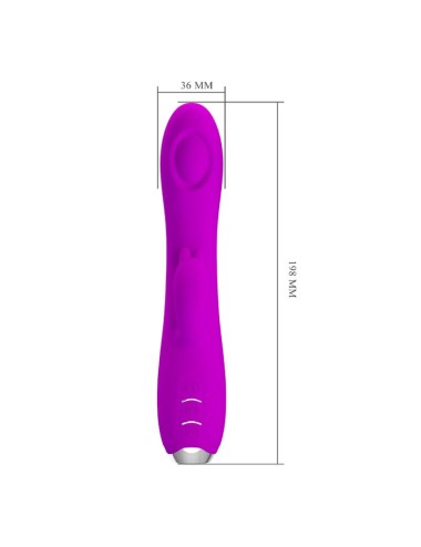 PRETTY LOVE - VIBRATORE VENTOSA RICARICABILE REGINA VIOLA