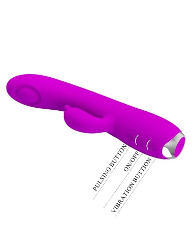 PRETTY LOVE - VIBRATORE VENTOSA RICARICABILE REGINA VIOLA
