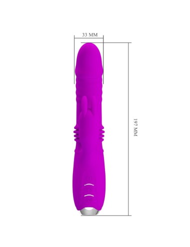 PRETTY LOVE - VIBRATORE CONIGLIO RICARICABILE DOROTHY VIOLA