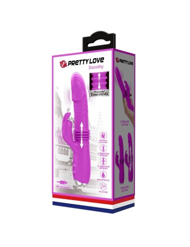 PRETTY LOVE - VIBRATORE CONIGLIO RICARICABILE DOROTHY VIOLA