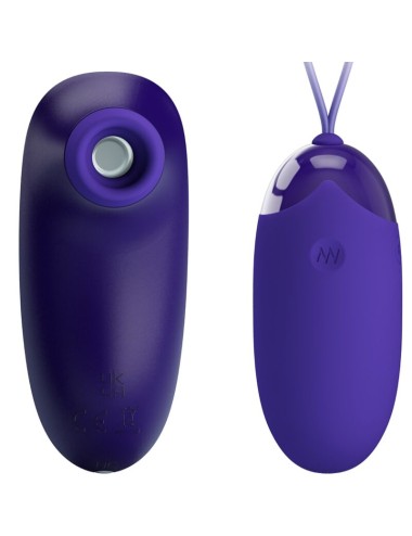 PRETTY LOVE - STIMOLATORE E UOVO PORTATILE