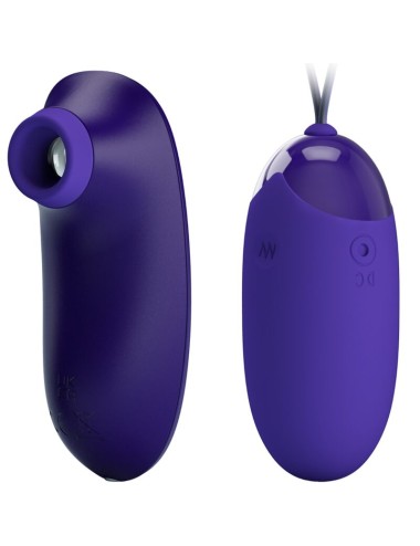 PRETTY LOVE - STIMOLATORE E UOVO PORTATILE