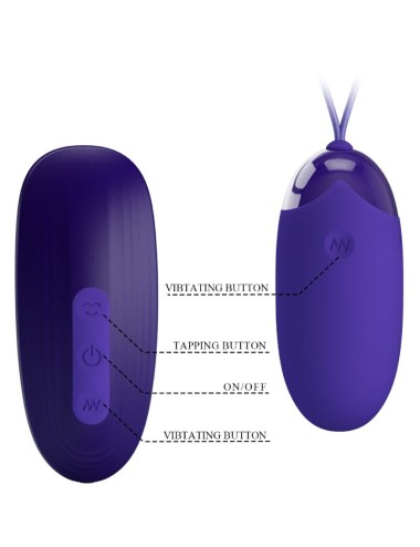 PRETTY LOVE - STIMOLATORE E UOVO PORTATILE