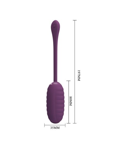PRETTY LOVE - UOVO VIBRANTE RICARICABILE CASPER VIOLA