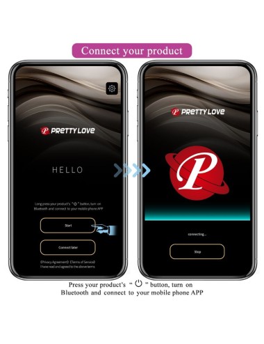 PRETTY LOVE - UOVO VIBRANTE RICARICABILE CASPER VIOLA