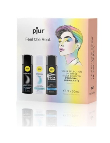 PJUR - SET PRIDE LUBRIFICANTI PREMIUM 3 X 30 ML
