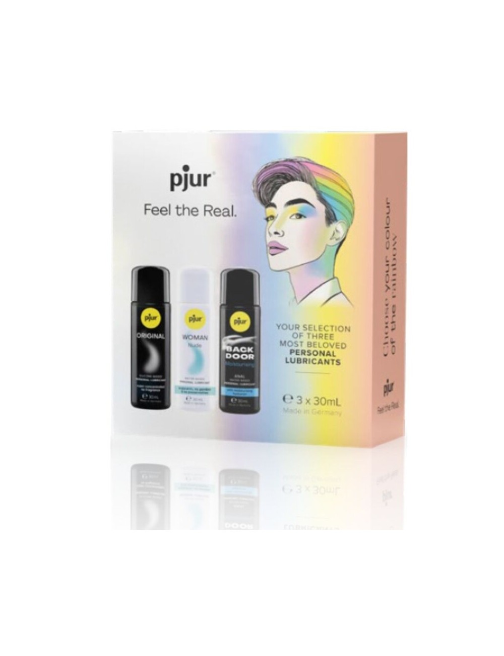 PJUR - SET PRIDE LUBRIFICANTI PREMIUM 3 X 30 ML