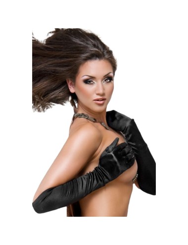 CHILIROSE - GUANTI CR 3192 NERO SATINATO