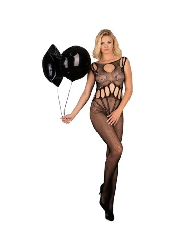 LIVCO CORSETTI FASHION - AMAHIL BODYSTOCKING CROTCHLESS NERO TAGLIA UNICA